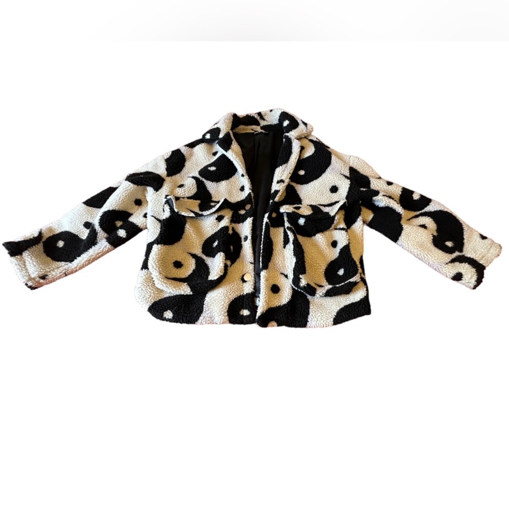sherpa yin yang jacket